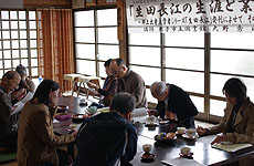 茶話会の様子